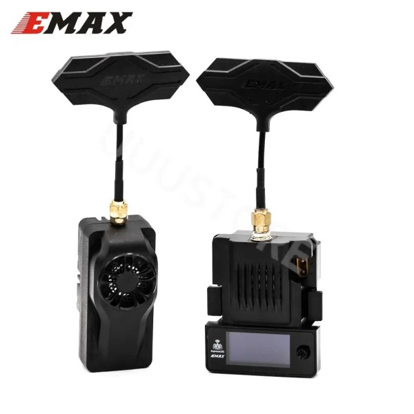 Emax Aeris Link ExpressLRS/TX 915M 2W/2.4G 1W RF TX Module With Cooling Fan OLED for RC Airplane Drone